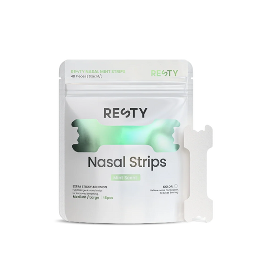 Minty nasal strips