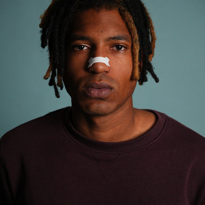 Minty nasal strips