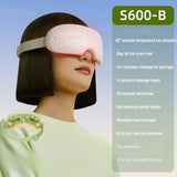 Stoom oogmassager S600-B model met warmtecompressie in roze kleur