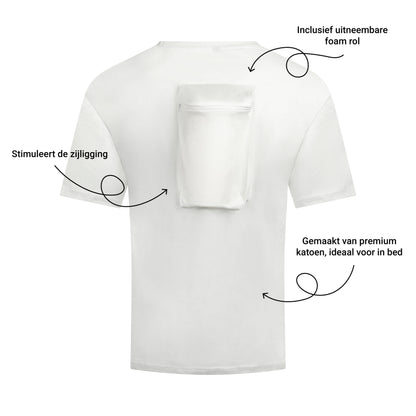 Anti Snurk Shirt Pro Unisex fit met de verschillende voordelen