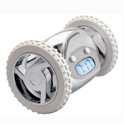 Clocky Chrome - Alarm klok op wielen