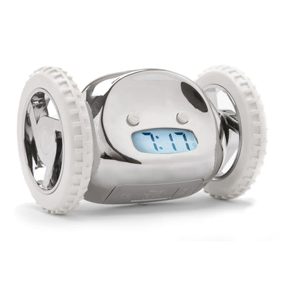 Clocky Chrome - Alarm klok op wielen