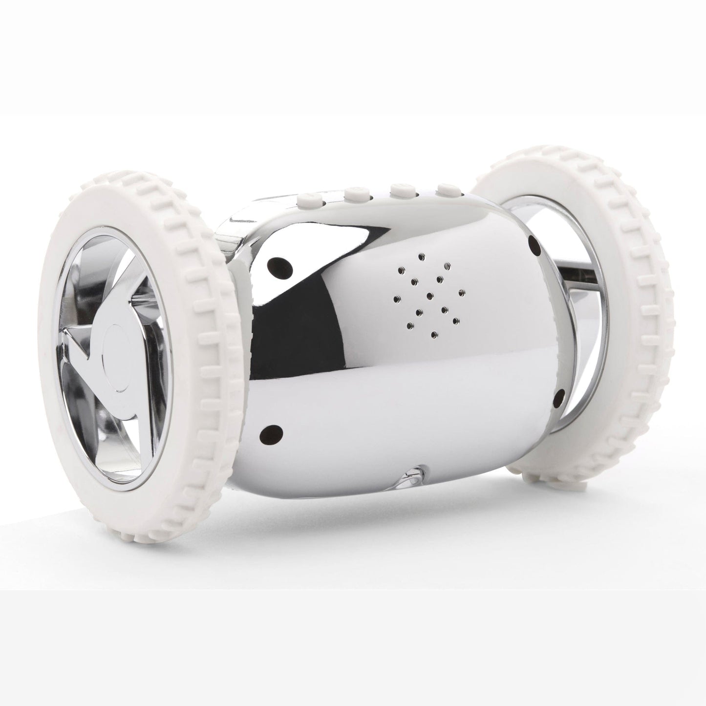 Clocky Chrome - Alarm klok op wielen