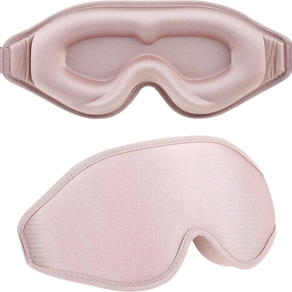 3D Blackout Slaapmasker | Luxe Traagschuim Oogmasker voor Diepe Slaap