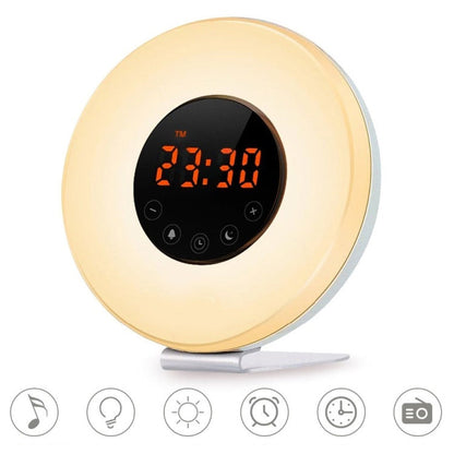 Wake-up light wekker met touch-bediening en tijdweergave | Sleep-e