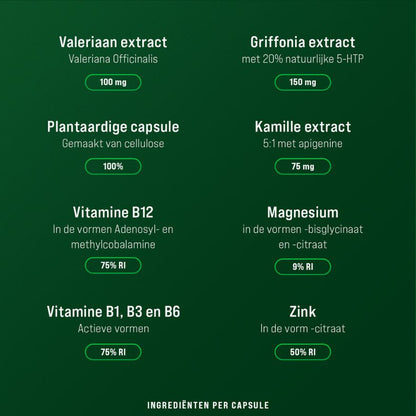 Natuurlijk Presteren Slaapmiddel - Nachtrust & Stemming