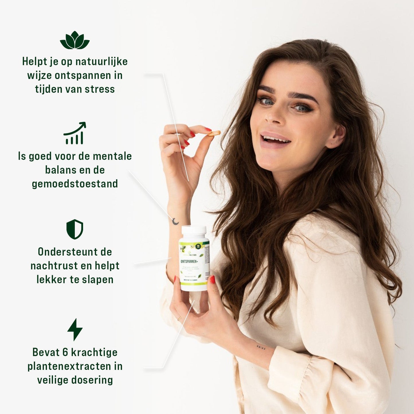 Natuurlijk Presteren Kruidensupplement - Ontspannen+