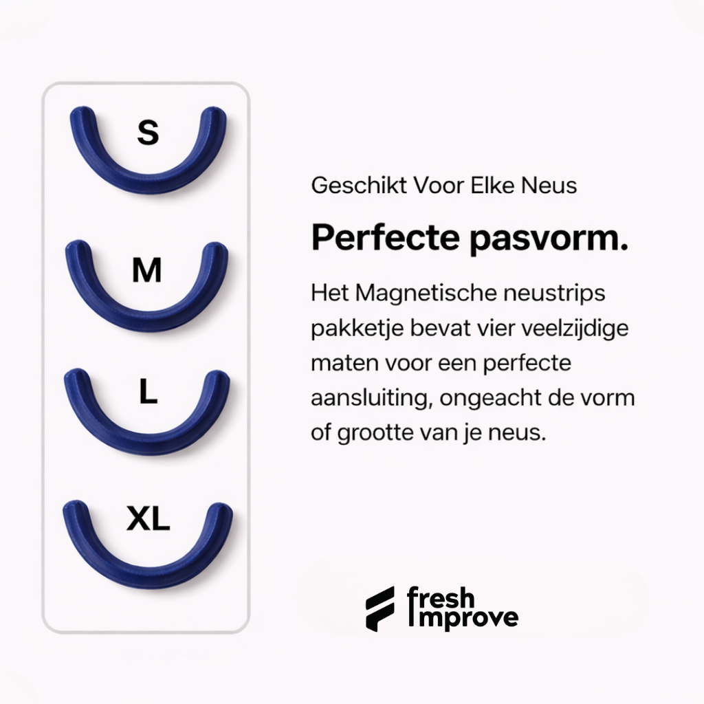 Magnetische Neusstrips - Sport & Sleep | Navy Blue - afbeelding 5 | Sleep-e
