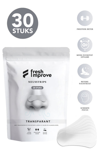 Neusstrips - Dagelijks | Transparant - afbeelding 5 | Sleep-e