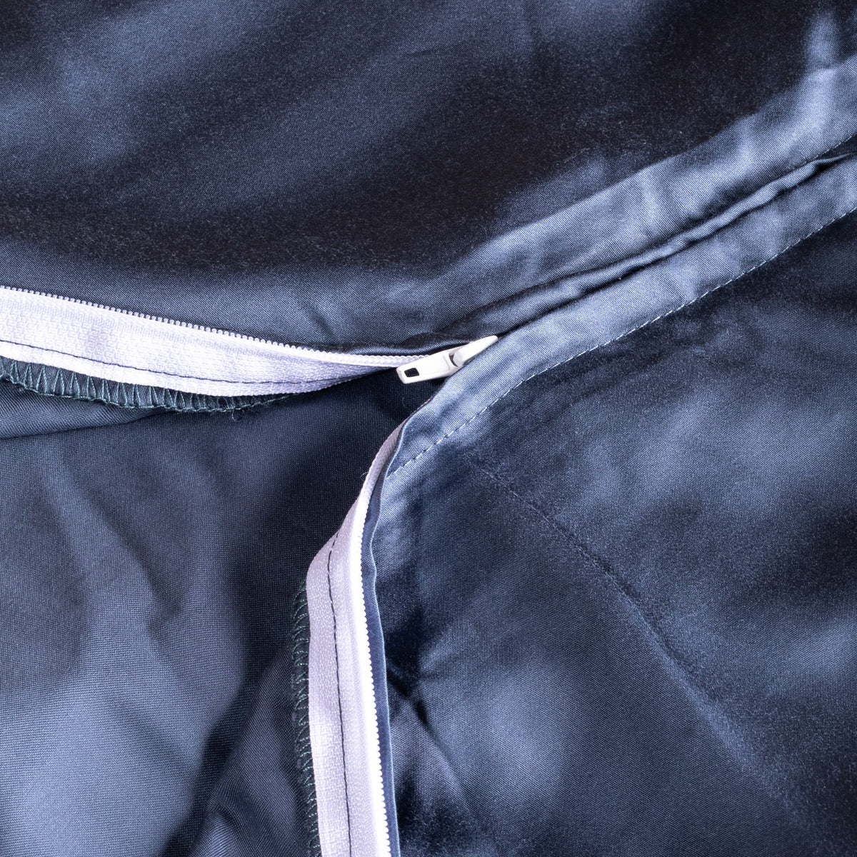 Verzwaringsdeken hoes - 140x200 cm - Blauw - Bamboe - afbeelding 7 | Sleep-e
