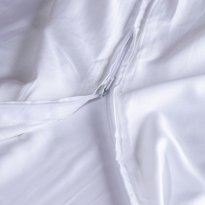 Verzwaringsdeken hoes - 150x200 cm - Wit - Bamboe - afbeelding 6 | Sleep-e