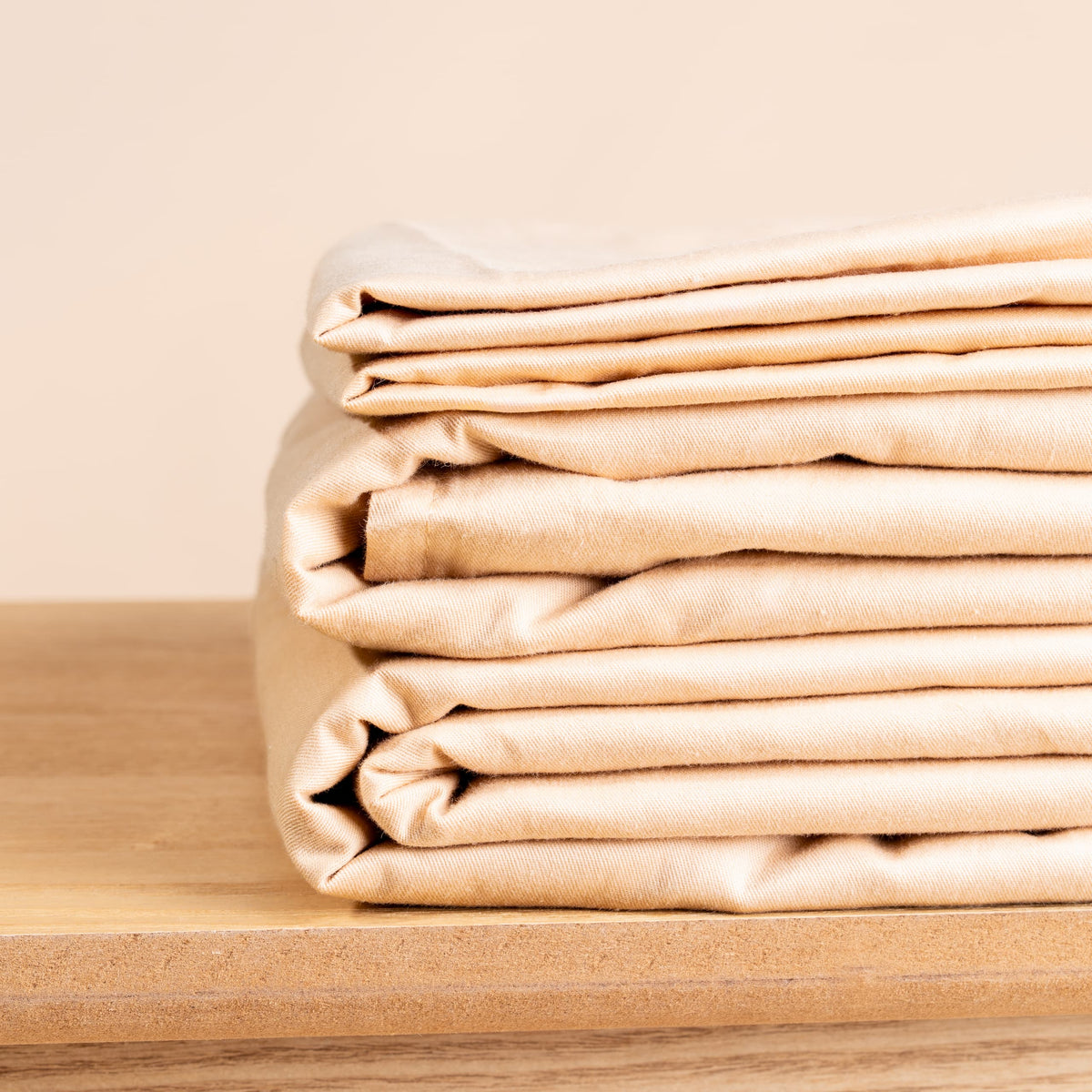 Verzwaringsdeken hoes - 240x220 cm - Beige - Katoen - afbeelding 2 | Sleep-e