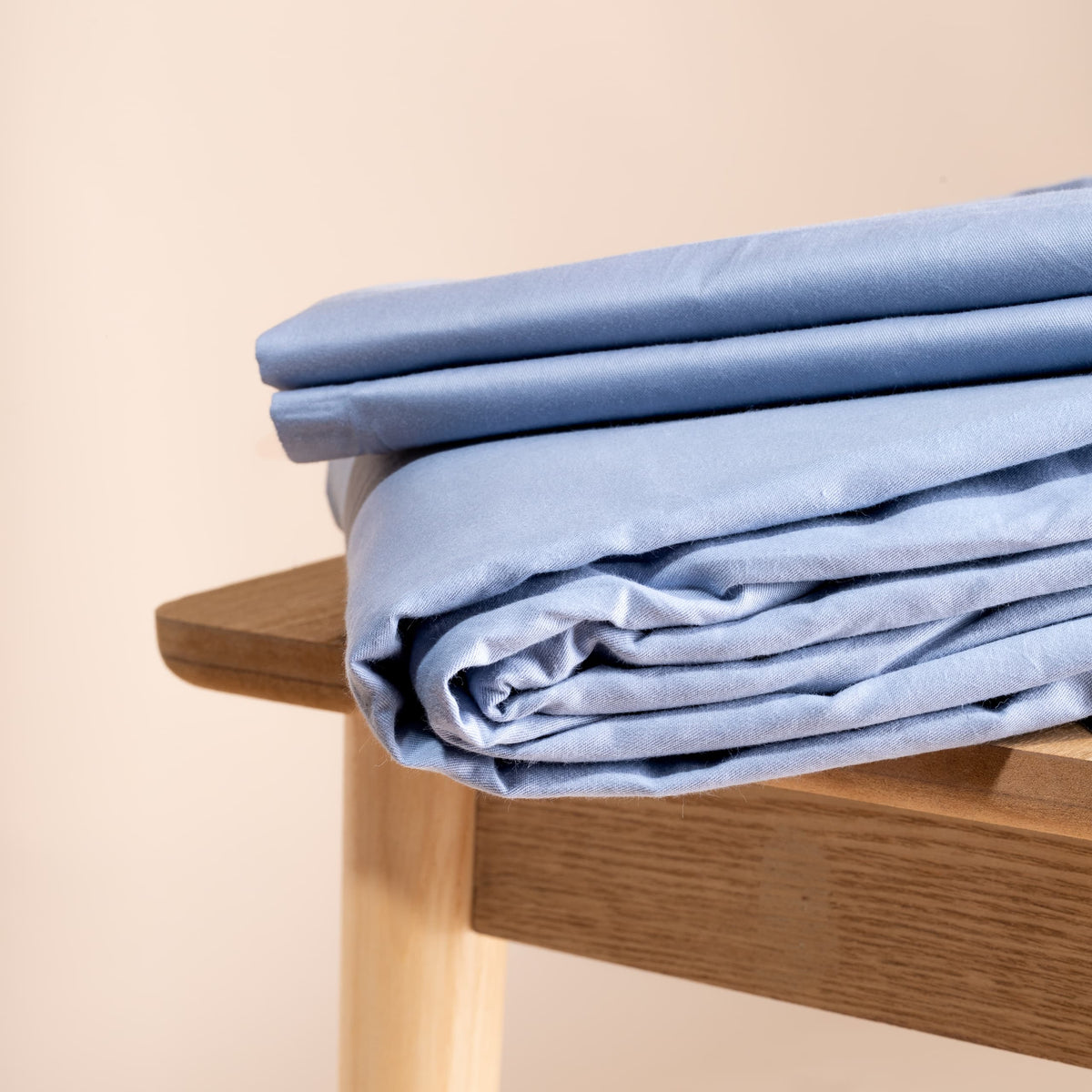 Verzwaringsdeken hoes - 240x220 cm - Blauw - Katoen - afbeelding 2 | Sleep-e