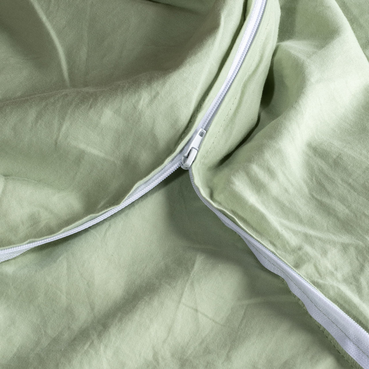 Verzwaringsdeken hoes - 140x200 cm - Groen - Katoen - afbeelding 3 | Sleep-e