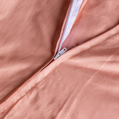 Verzwaringsdeken hoes - 240x220 cm - Zalm - Katoen - afbeelding 3 | Sleep-e