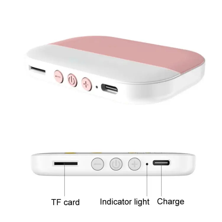 White Noise Bone Conduction Bluetooth Speaker