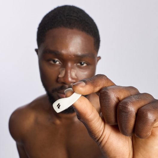 Magnetische Neusstrips - Sport & Sleep | Pearl White - afbeelding 2 | Sleep-e