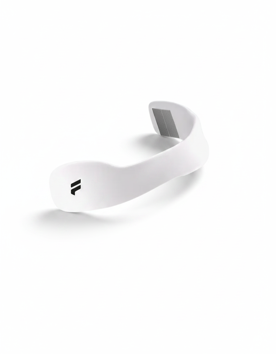 Magnetische Neusstrips - Sport & Sleep | Pearl White | Slaaptechnologie van Sleep-e