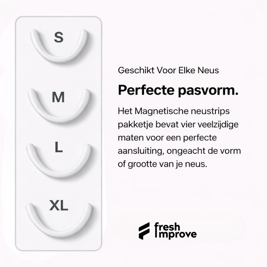 Magnetische Neusstrips - Sport & Sleep | Pearl White - afbeelding 5 | Sleep-e